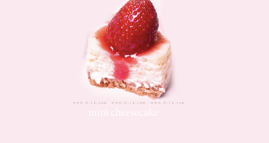   mini cheesecake