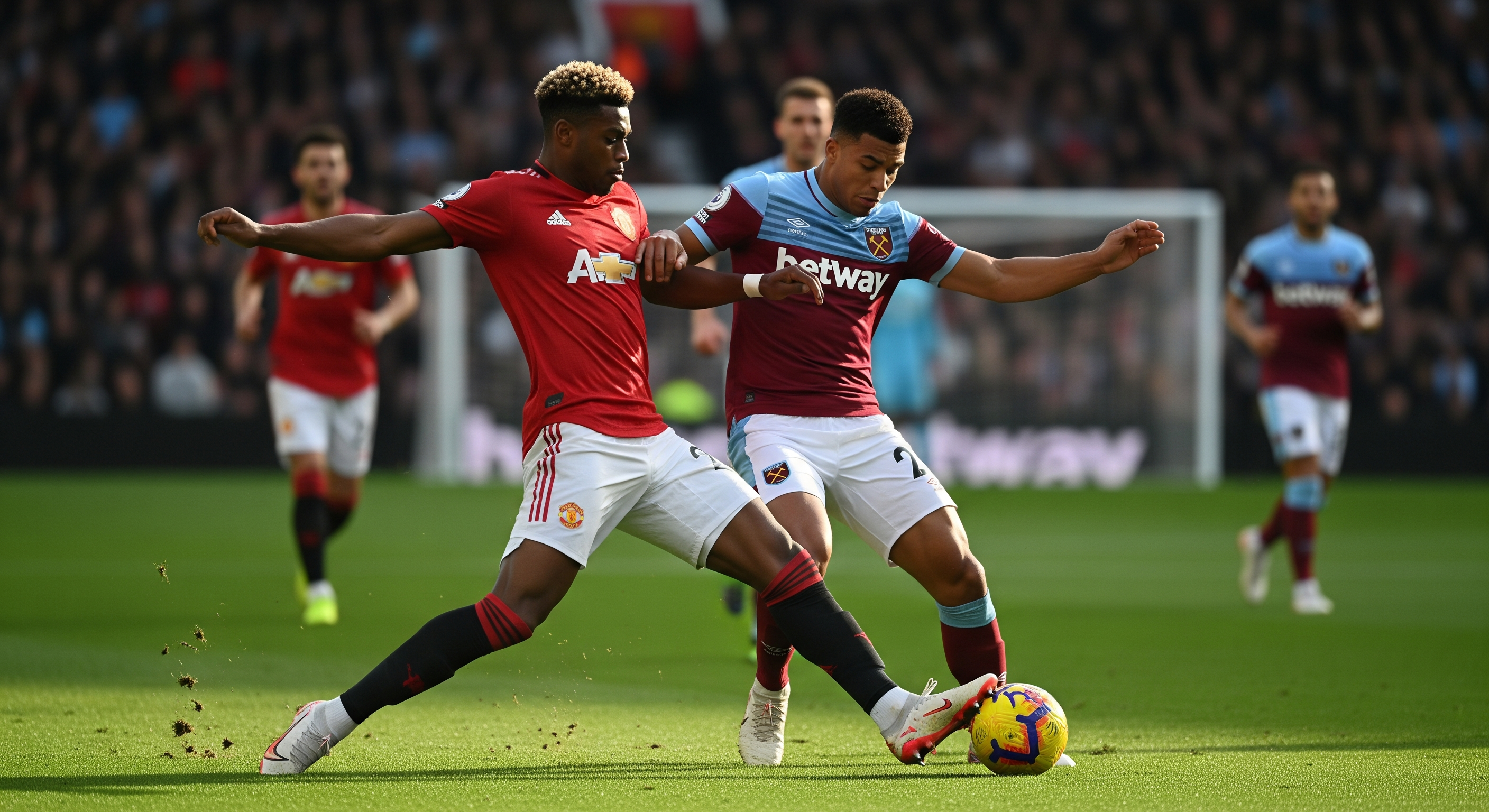 شاهد أهداف مان يونايتد ضد وست هام