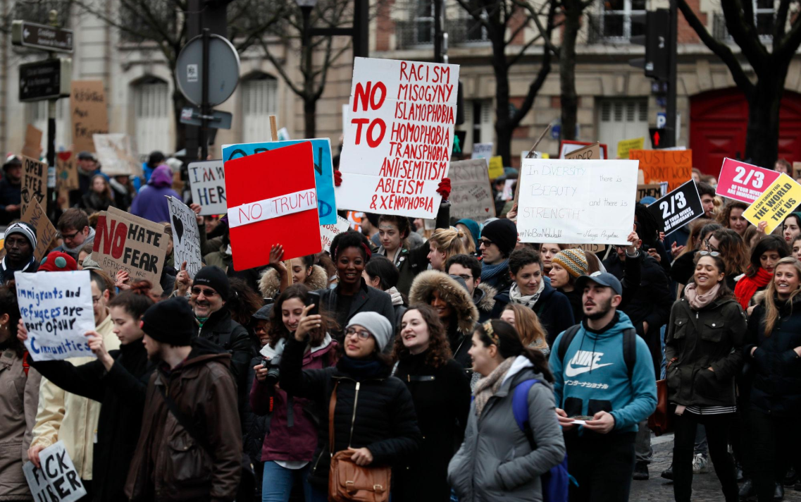 احتجاجات أمريكا