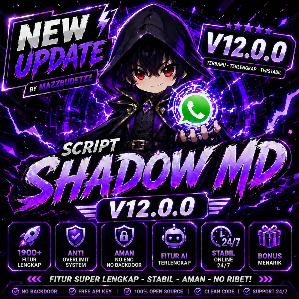 Banner Script Shadow MD V12.0.0 VIP