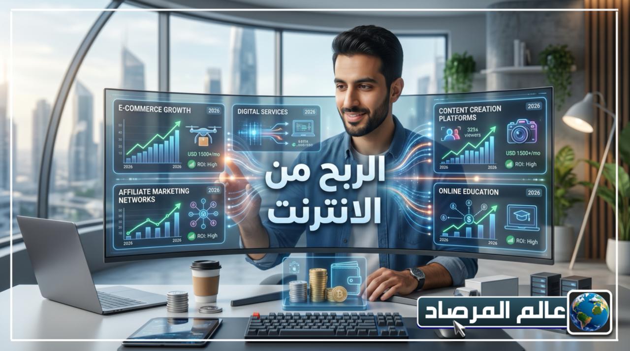 أفضل أفكار حقيقية للربح من الإنترنت يوميا في 2026