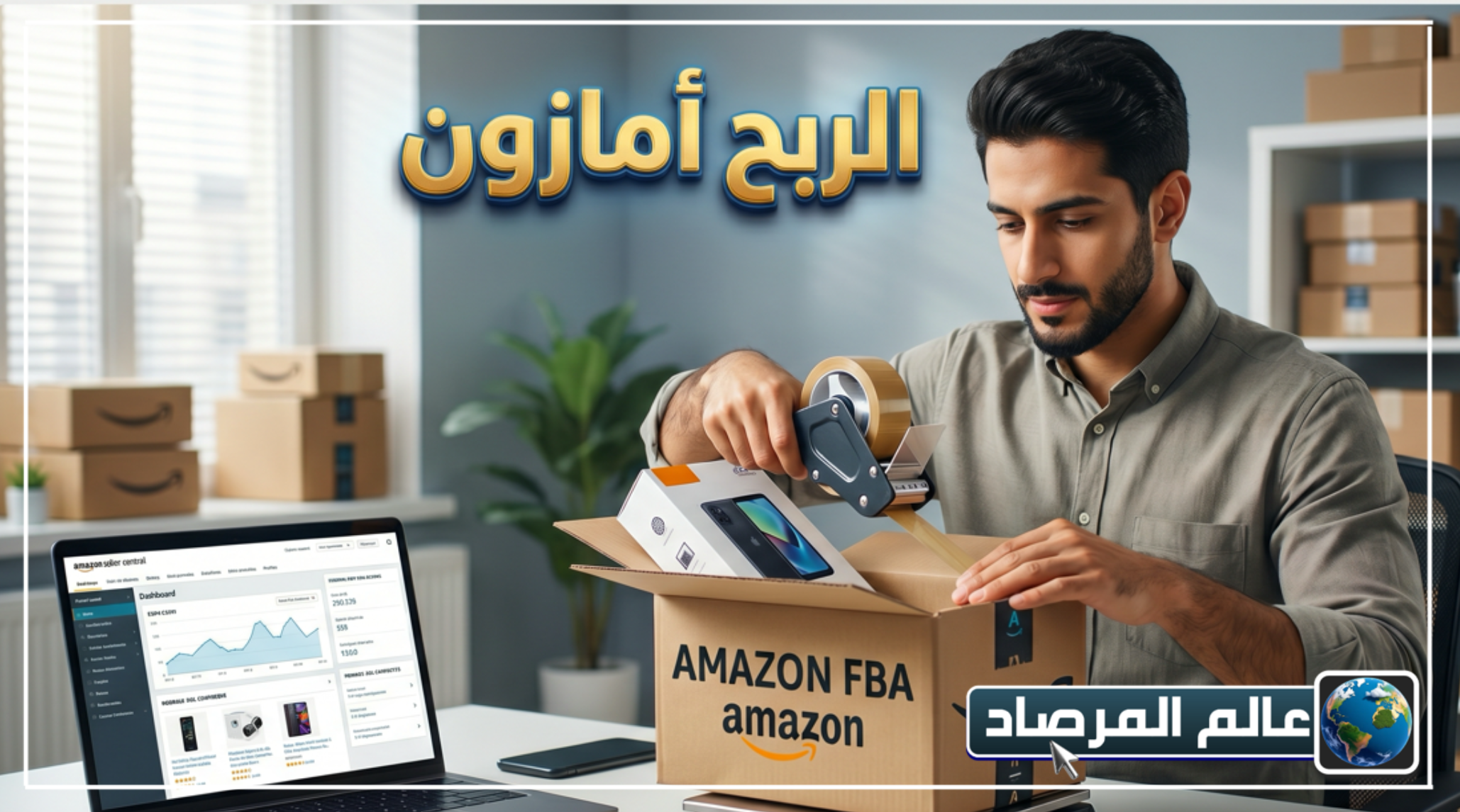 الربح من أمازون كيف تبدأ مشروع من المنزل وتحقق الربح من أمازون في 2026