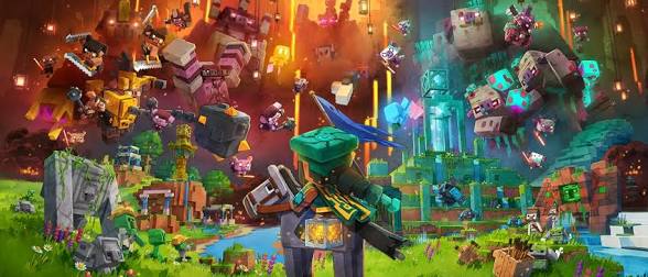 Minecraft APK gameplay screenshot